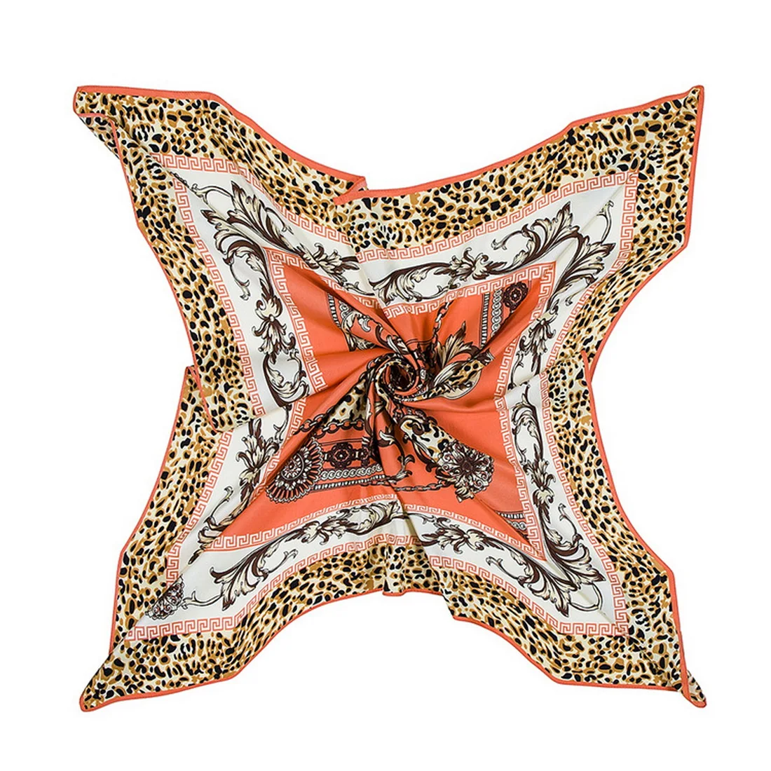 Fashion Silk Square Scarf For Women 100x100cm Neck Hair Tie Band Bag Warp Soft Neckerchief Hijab Headscarf Female Foulard
Fashion Silk Square Scarf For Women 100x100cm Neck Hair Tie Band Bag Warp Soft Neckerchief Hijab Headscarf Female Foulard