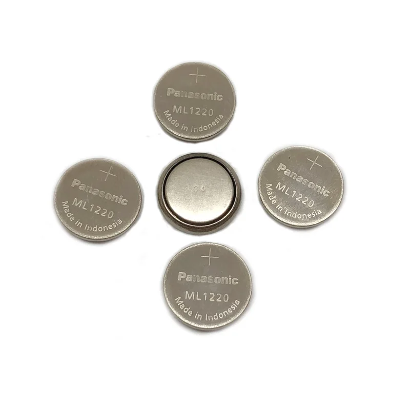 5pcs/lot New Battery For Panasonic ML1220 3V ML 1220 Rechargeable CMOS RTC BIOS Back Up Cell Button Battery Coin Batteries
5pcs/lot New Battery For Panasonic ML1220 3V ML 1220 Rechargeable CMOS RTC BIOS Back Up Cell Button Battery Coin Batteries