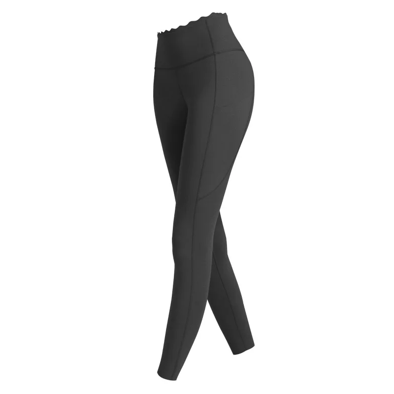 Autumn and Winter Ruffled High Waist Nude Feel Yoga Pants Women's Skinny Hip Raise Running Fitness Pants Seamless Pocket
Autumn and Winter Ruffled High Waist Nude Feel Yoga Pants Women's Skinny Hip Raise Running Fitness Pants Seamless Pocket