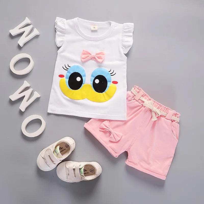 6 Months Baby Girl Clothes New Summer Fashion Cute Sleeveless Vest Tops + Shorts 2PCS Infant Outfits Kids Bebes Jogging Suits 
6 Months Baby Girl Clothes New Summer Fashion Cute Sleeveless Vest Tops + Shorts 2PCS Infant Outfits Kids Bebes Jogging Suits