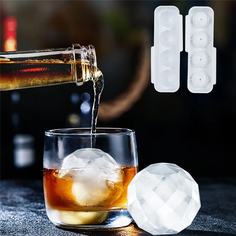 Whiskey Ice Cube Maker Ball Mold Mould Brick Round Bar Accessiories High Quality Black Color Ice Mold Kitchen Tools
Whiskey Ice Cube Maker Ball Mold Mould Brick Round Bar Accessiories High Quality Black Color Ice Mold Kitchen Tools