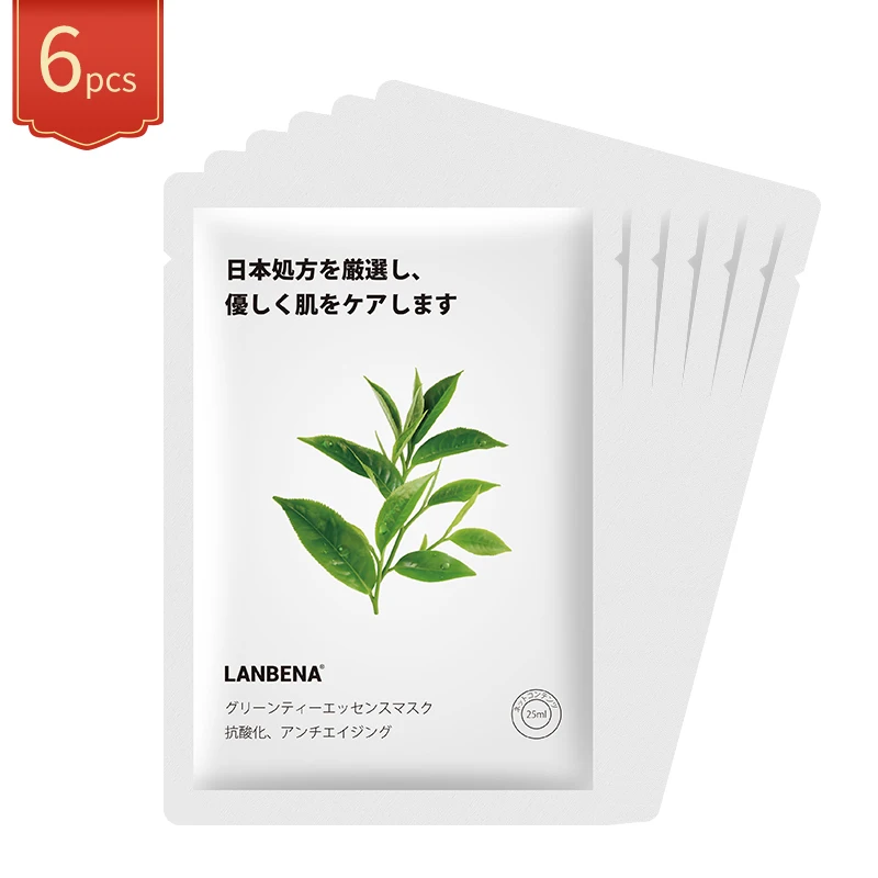 Уход за лицом LANBENA сыворотка с зеленым чаем увлажняющая Омолаживающая
