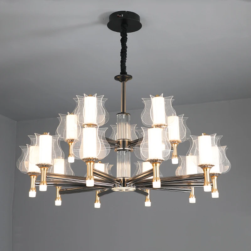Modern Gold LED Ceiling Chandeliers Lamp Home living Dining Room Bedroom Lighting Chandeliers Lights Indoor Decoration luminaire
Modern Gold LED Ceiling Chandeliers Lamp Home living Dining Room Bedroom Lighting Chandeliers Lights Indoor Decoration luminaire