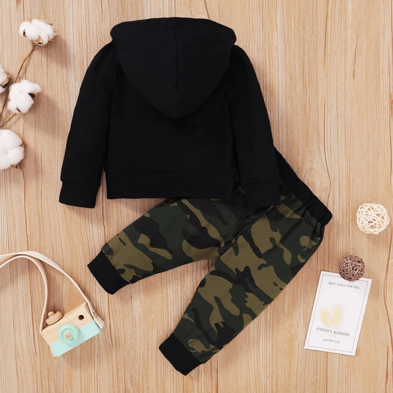 Baby Boys Clothing Sets Army Green Outfit Clothes Set Infant Baby Boy Letter Hoodie T-Shirt Tops+ Camouflage Pants Outfits Set
Baby Boys Clothing Sets Army Green Outfit Clothes Set Infant Baby Boy Letter Hoodie T-Shirt Tops+ Camouflage Pants Outfits Set