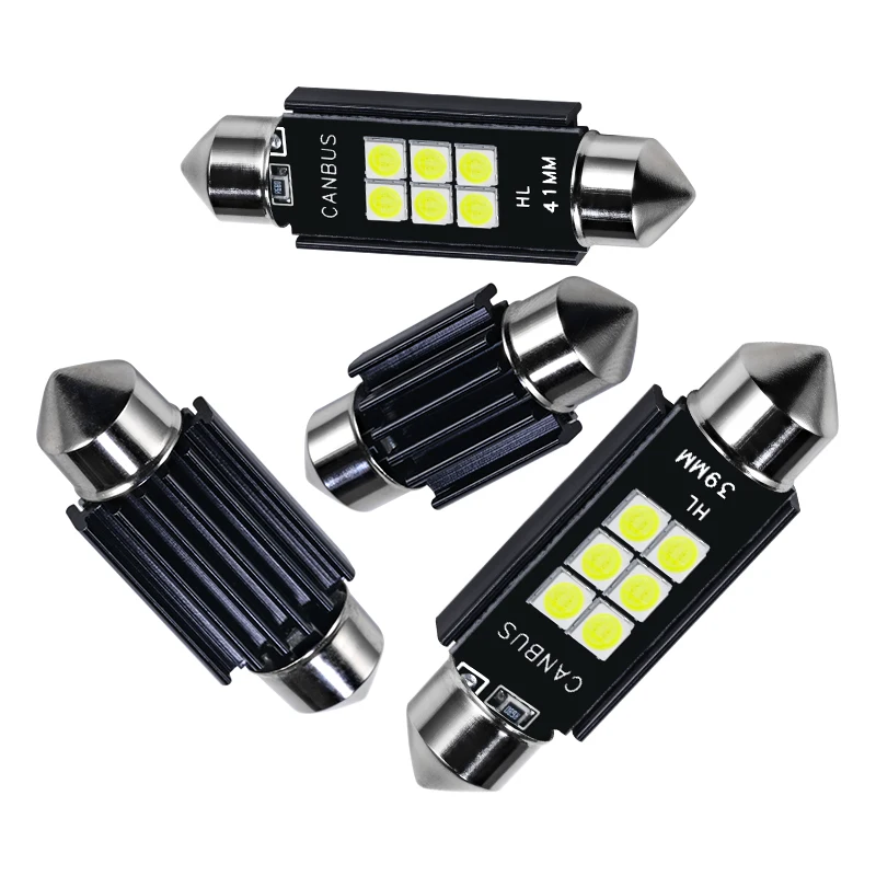 4pcs Festoon Perfect White Canbus LED Dome Map Light C5W 3030 8SMD Super Bright Canbus Festoon Dome Auto Car Interior Bulb 12V
4pcs Festoon Perfect White Canbus LED Dome Map Light C5W 3030 8SMD Super Bright Canbus Festoon Dome Auto Car Interior Bulb 12V