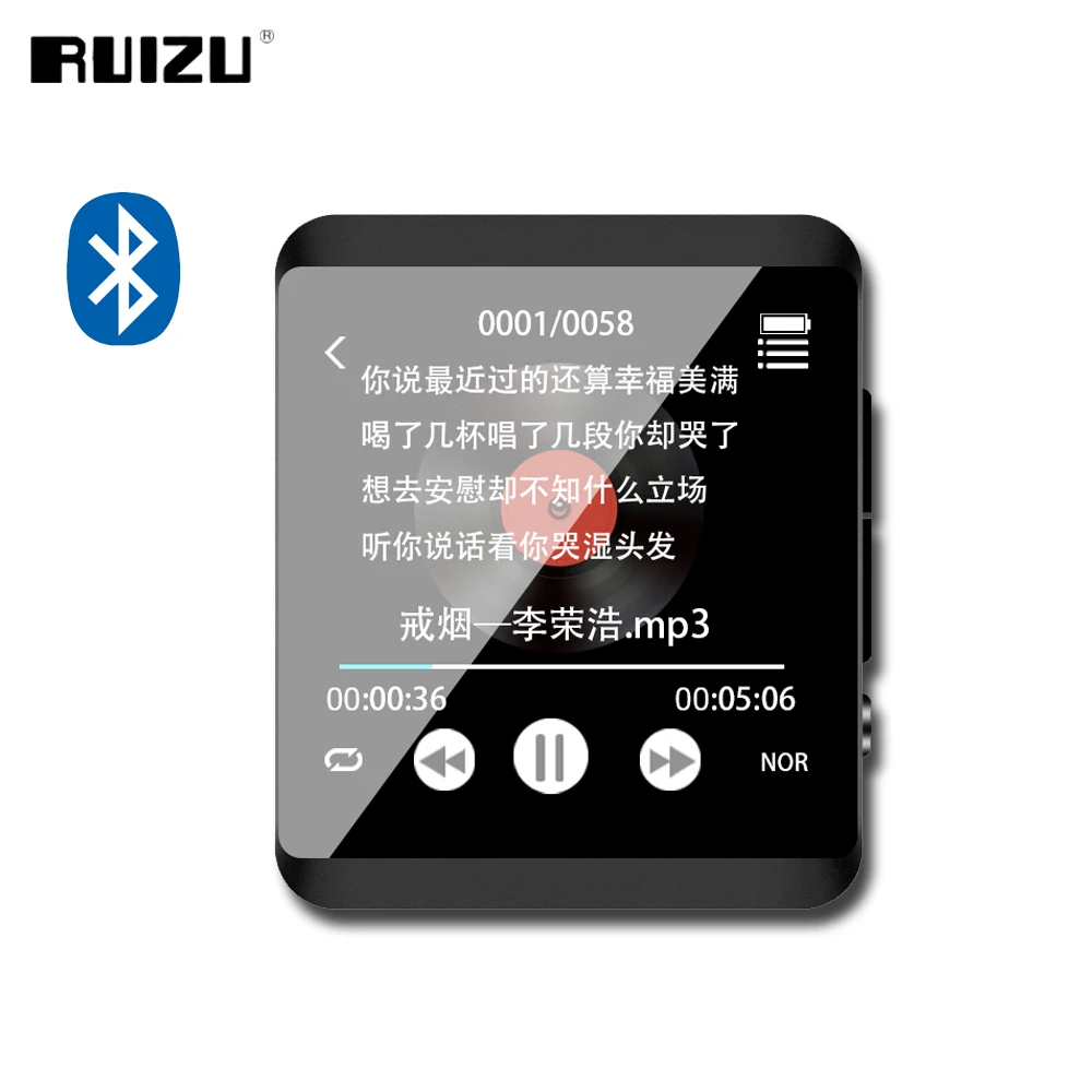 Bluetooth MP3 плеер RUIZU M5 с сенсорным экраном 8 ГБ 16 ГБ|MP3-плееры| |