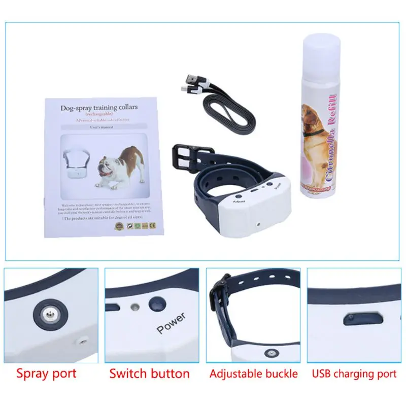 Pet Outdoor Barking Stopper Automatic Spray Stop Barking Devices Dog Puppy Anti-barking Control Products Charging Adjustable
Pet Outdoor Barking Stopper Automatic Spray Stop Barking Devices Dog Puppy Anti-barking Control Products Charging Adjustable
