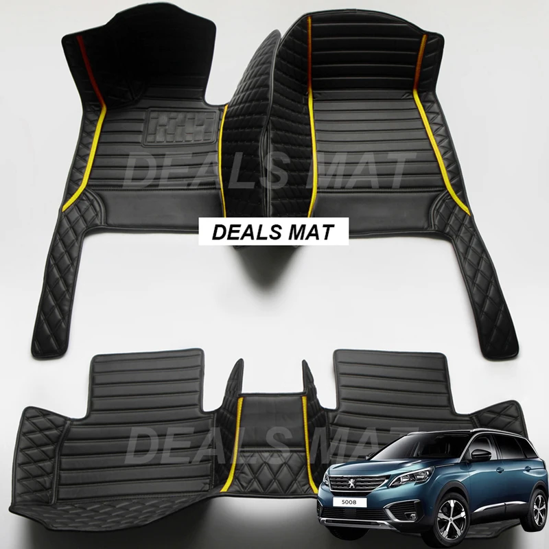 Luxury Leather 3D interior Parts Custom Car Mat With Pockets Floor Carpet Rugs For Peugeot 5008 2017 2018 2019 accessories
Luxury Leather 3D interior Parts Custom Car Mat With Pockets Floor Carpet Rugs For Peugeot 5008 2017 2018 2019 accessories