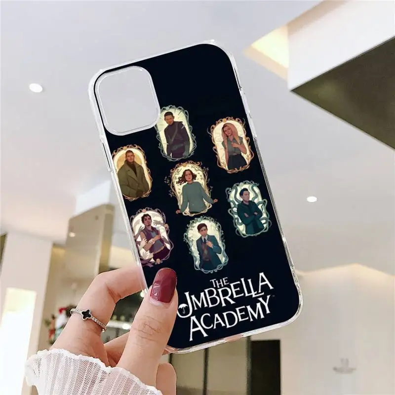 The Umbrella Academy cartoon Phone Case Transparent soft For iphone 5 5s 5c se 6 6s 7 8 11 12 plus mini x xs xr pro max
The Umbrella Academy cartoon Phone Case Transparent soft For iphone 5 5s 5c se 6 6s 7 8 11 12 plus mini x xs xr pro max