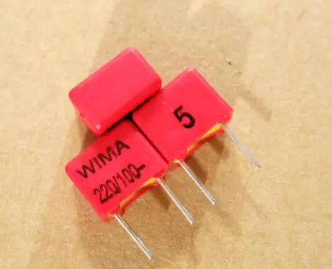 WIMA FKP2 220pF 100V 100v220pf 5% foil film capacitor 0.22nF 221 NEW
WIMA FKP2 220pF 100V 100v220pf 5% foil film capacitor 0.22nF 221 NEW