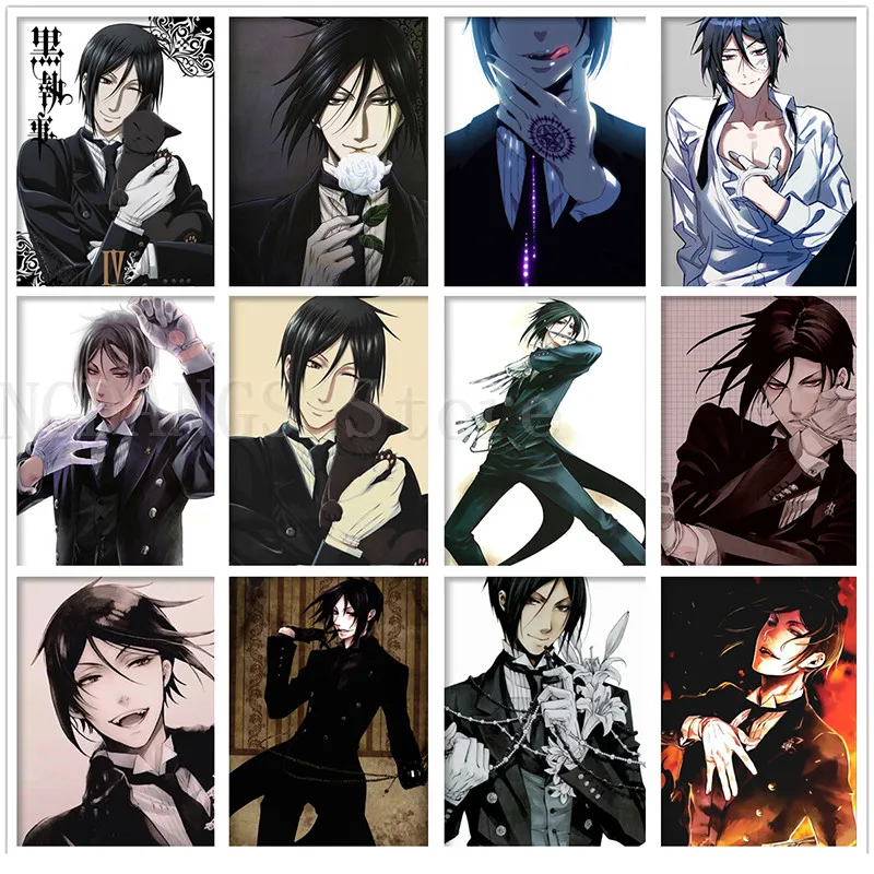 5D DIY Diamond Painting Japan Anime Cartoon Black Butler Sebastian Michaelis Diamond Mosaic Embroidery Cross Stitch Home Decor
5D DIY Diamond Painting Japan Anime Cartoon Black Butler Sebastian Michaelis Diamond Mosaic Embroidery Cross Stitch Home Decor