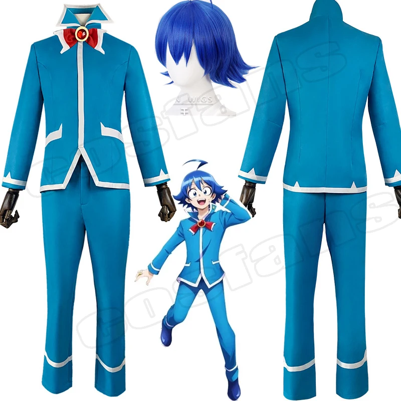 Osamu Nishi Cosplay Iruma Suzuki Costume Anime Mairimashita! Iruma-kun Blue School Uniforms Set Shoes Halloween Carnival Suit
Osamu Nishi Cosplay Iruma Suzuki Costume Anime Mairimashita! Iruma-kun Blue School Uniforms Set Shoes Halloween Carnival Suit