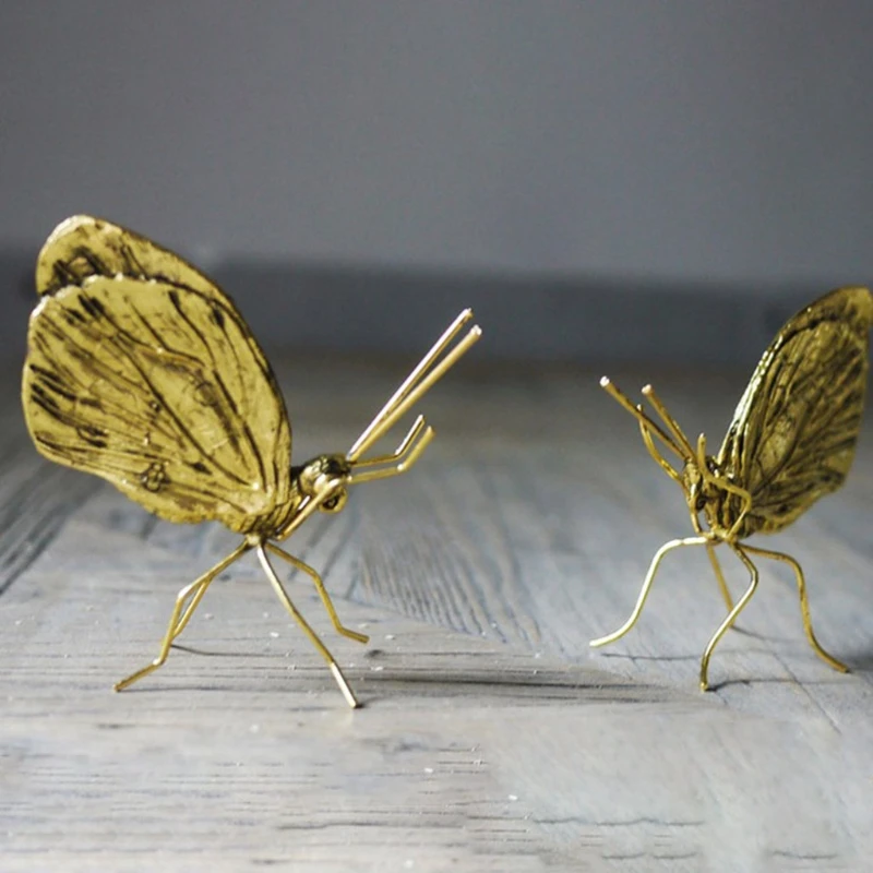 Nordic Style Creative Metal 3D Sculpture Lifelike Animal Ant Butterfly Alloy Statues Modern Desktop Decoration Ornament
Nordic Style Creative Metal 3D Sculpture Lifelike Animal Ant Butterfly Alloy Statues Modern Desktop Decoration Ornament