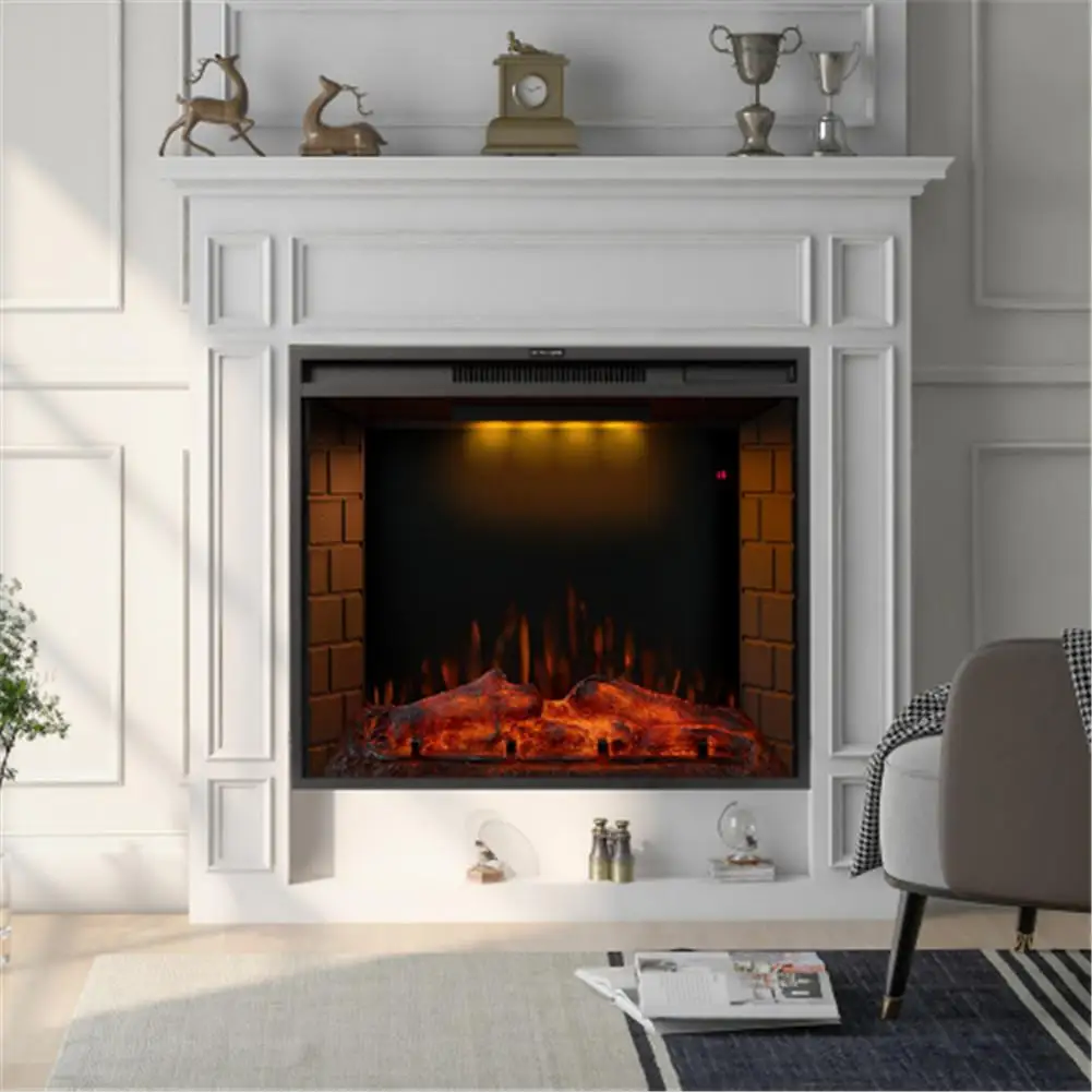 30-inch LED Embedded 1500w Electric Fireplace With 3 Top Light Colors Remote Control
30-inch LED Embedded 1500w Electric Fireplace With 3 Top Light Colors Remote Control