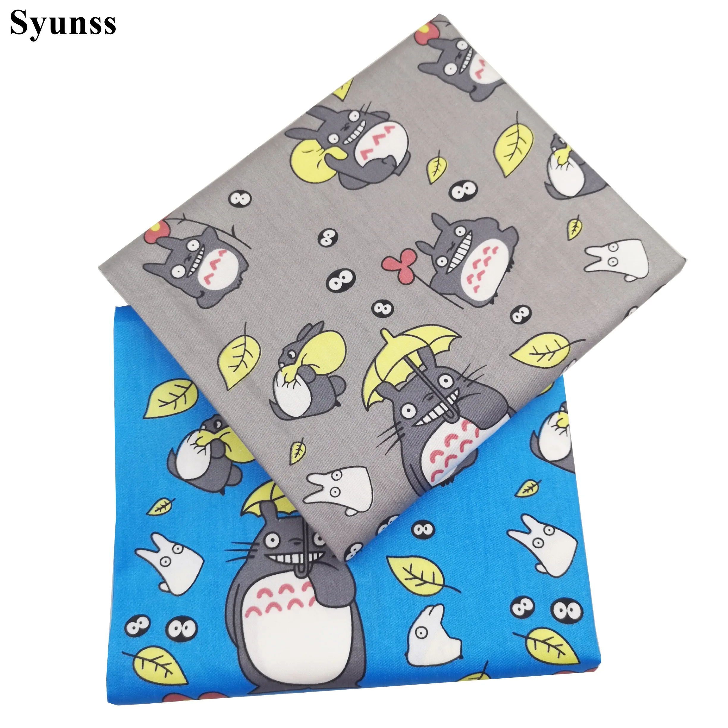 Syunss Diy Patchwork Quilting Baby Dress Cribs Cushions Sewing Home Decor Cloth Tissus Blue Gray Totoro Printed Cotton Fabric
Syunss Diy Patchwork Quilting Baby Dress Cribs Cushions Sewing Home Decor Cloth Tissus Blue Gray Totoro Printed Cotton Fabric