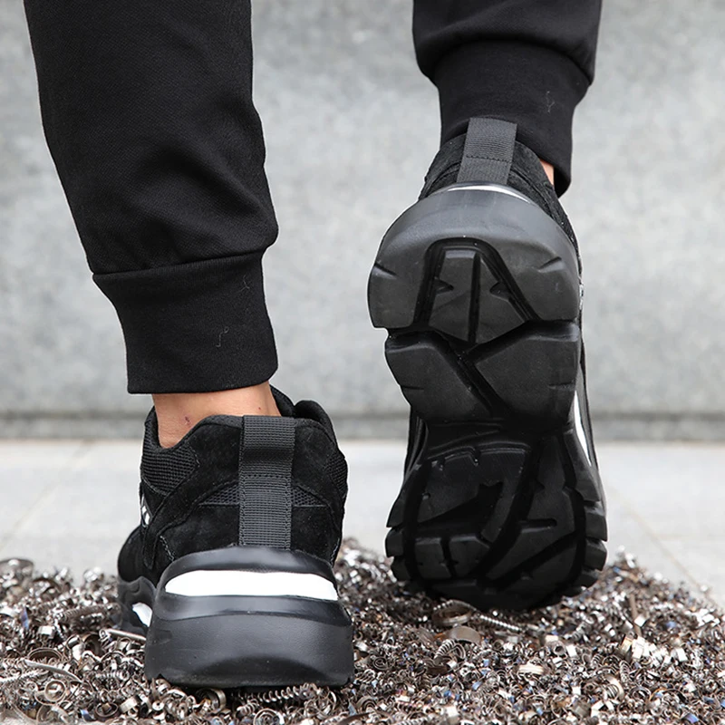 Men Safety Shoes Breathable Work Shoes For Men Protective Steel Toe Cap Male Boots Puncture Proof Light Sneaker Outdoor Footwear
Men Safety Shoes Breathable Work Shoes For Men Protective Steel Toe Cap Male Boots Puncture Proof Light Sneaker Outdoor Footwear