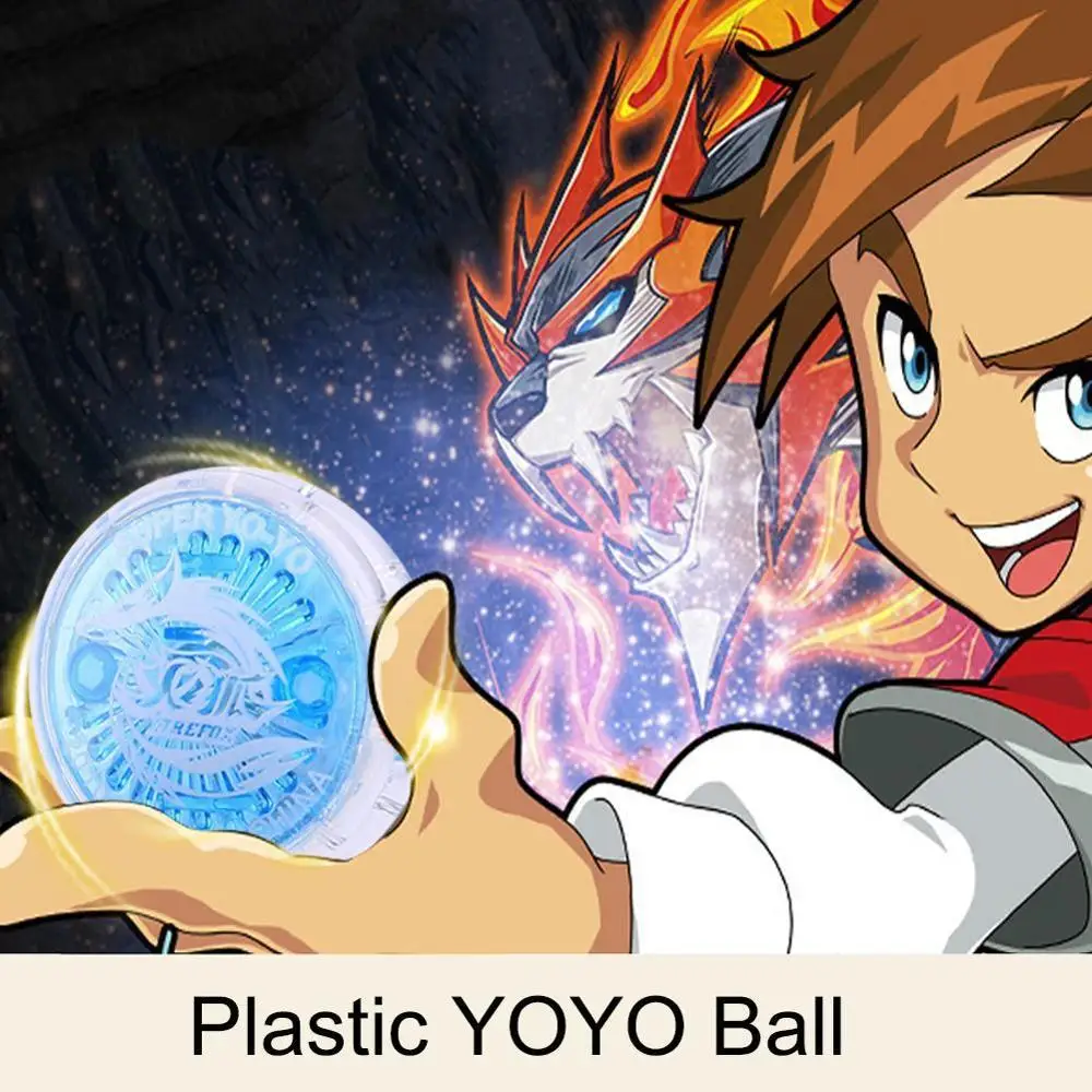 1 шт. волшебные Мячи Yoyo игрушки для детей красочные пластиковые легко носить с
