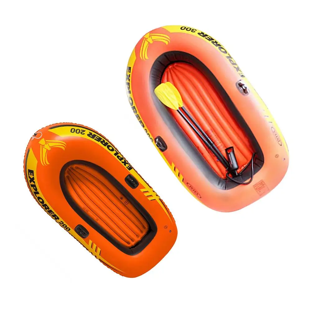 2/3 Person PVC Inflatable Boat Inflatable Kayak Fishing Boat Inflatable Drifting Diving Boat Set With 2 Paddles And Manual Pump
2/3 Person PVC Inflatable Boat Inflatable Kayak Fishing Boat Inflatable Drifting Diving Boat Set With 2 Paddles And Manual Pump