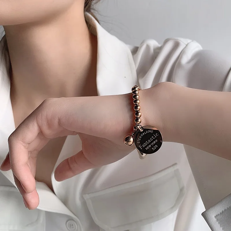 CH-28 female ins tide niche design bracelet Korean net red simple personality student girlfriends simple
CH-28 female ins tide niche design bracelet Korean net red simple personality student girlfriends simple