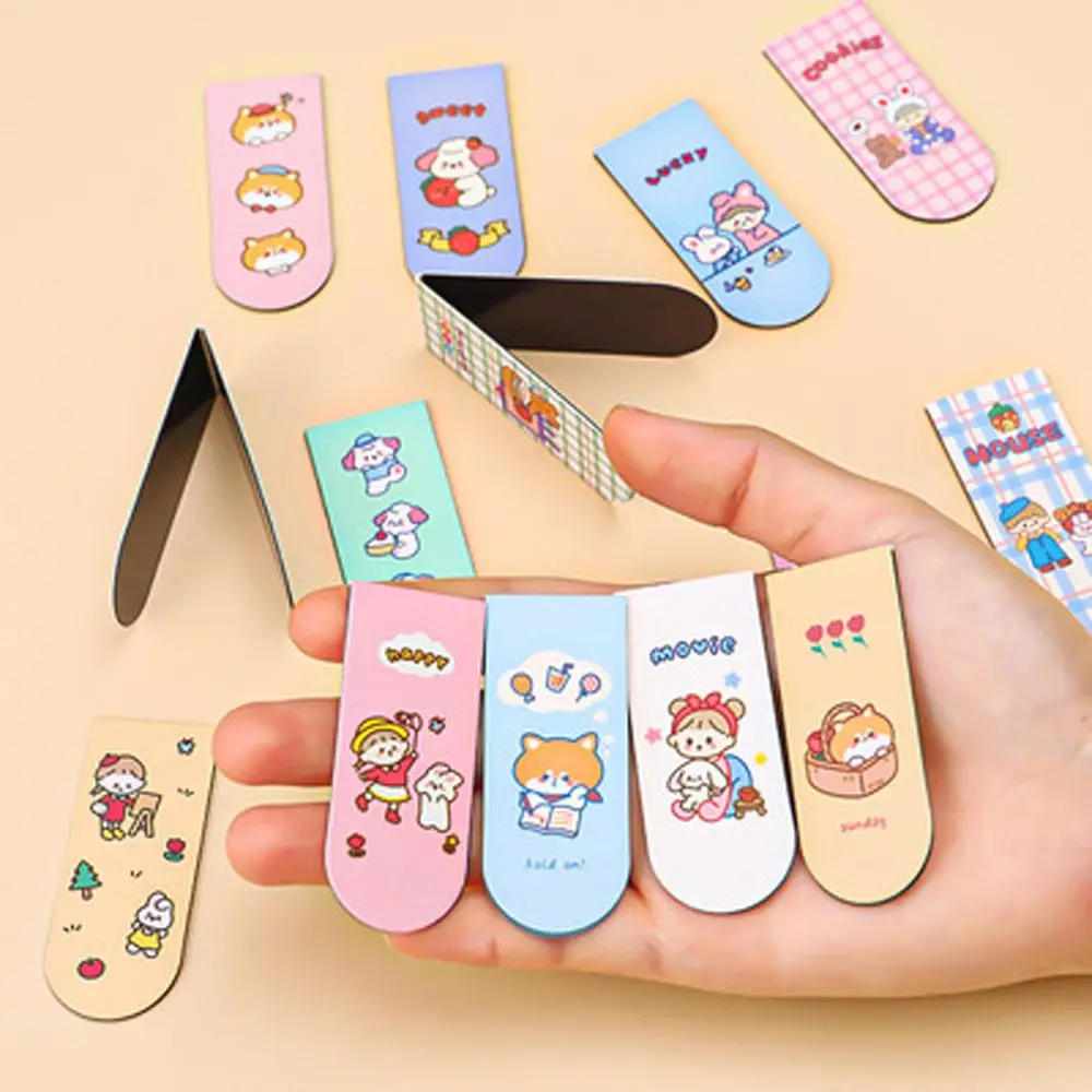 Cartoon Series Magnet Bookmark Sweet Cute Girls Bookmark Personality Exquisite Bookmark Student Double-sided Paper Book Folder
Cartoon Series Magnet Bookmark Sweet Cute Girls Bookmark Personality Exquisite Bookmark Student Double-sided Paper Book Folder