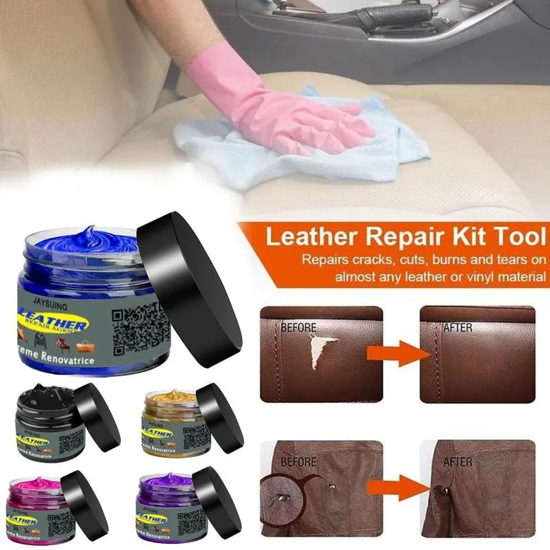 50ml 9 Colors Leather Refurbishment Care Agent For Shoe/wallet/sofa/car Polish Complementary Repair Color Seat Maintenance | Дом и сад