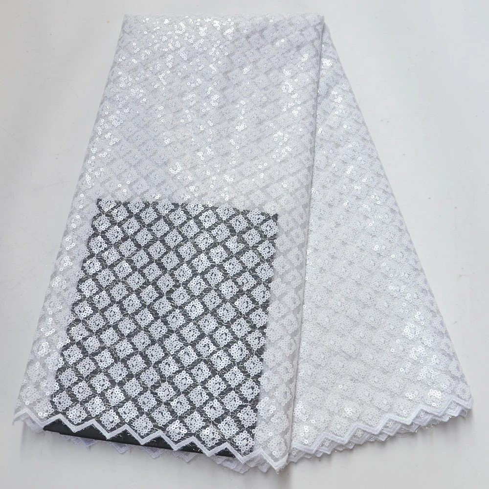 High quality sequence African French net tulle mesh Nigeria sequins lace Swiss voile glitter organza lace fabric for party dress
High quality sequence African French net tulle mesh Nigeria sequins lace Swiss voile glitter organza lace fabric for party dress