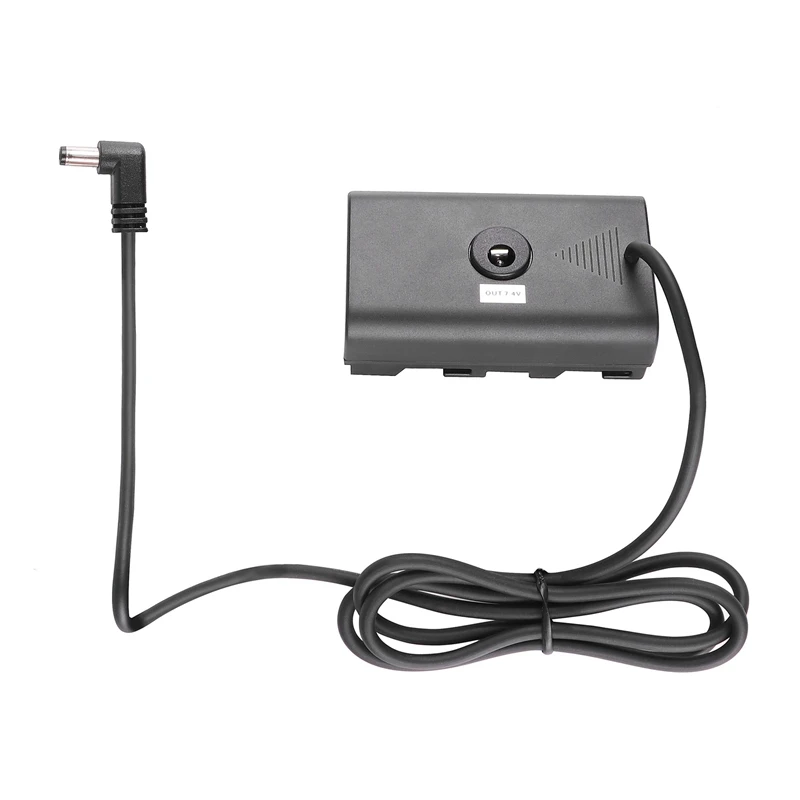 FOTGA NP-F Dummy Battery DC Coupler with Power Cable for Sony NP-F550/F570/F750/F770 NP-F960 NP-F970
FOTGA NP-F Dummy Battery DC Coupler with Power Cable for Sony NP-F550/F570/F750/F770 NP-F960 NP-F970