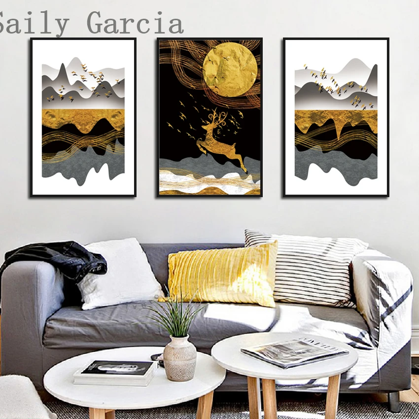 New Chinese Style Abstract Mountains and Rivers Natural Landscape Living Room Hotel Modern Canvas Decoration Paintings
New Chinese Style Abstract Mountains and Rivers Natural Landscape Living Room Hotel Modern Canvas Decoration Paintings