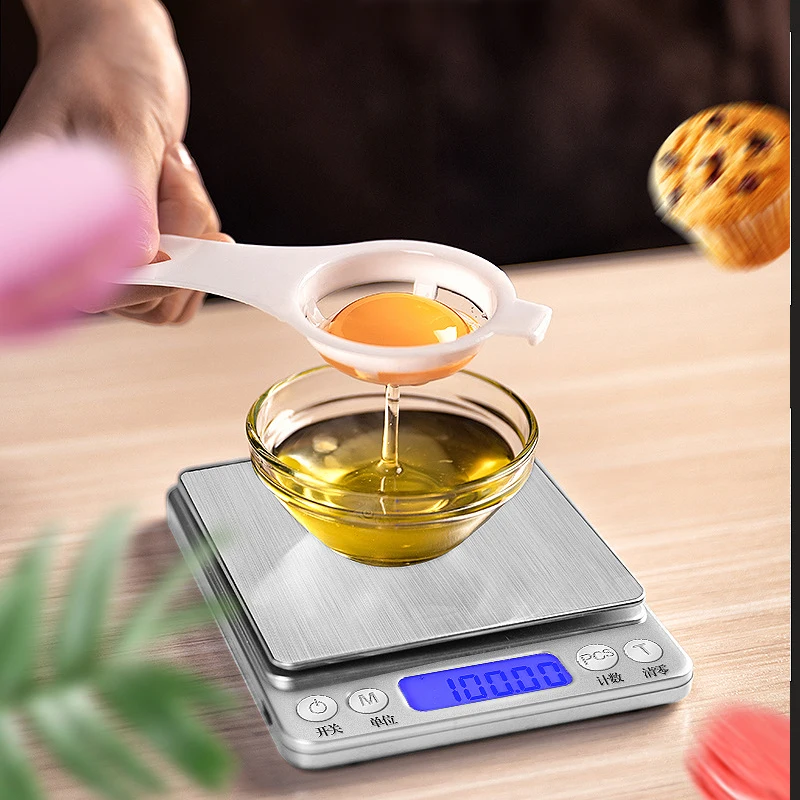 LCD Electronic Digital Scale 3000g / 0.1g / 0.01g Precision Jewelery Scale Gram Weight For Kitchen Jewelry Drug Weight Balance 
LCD Electronic Digital Scale 3000g / 0.1g / 0.01g Precision Jewelery Scale Gram Weight For Kitchen Jewelry Drug Weight Balance