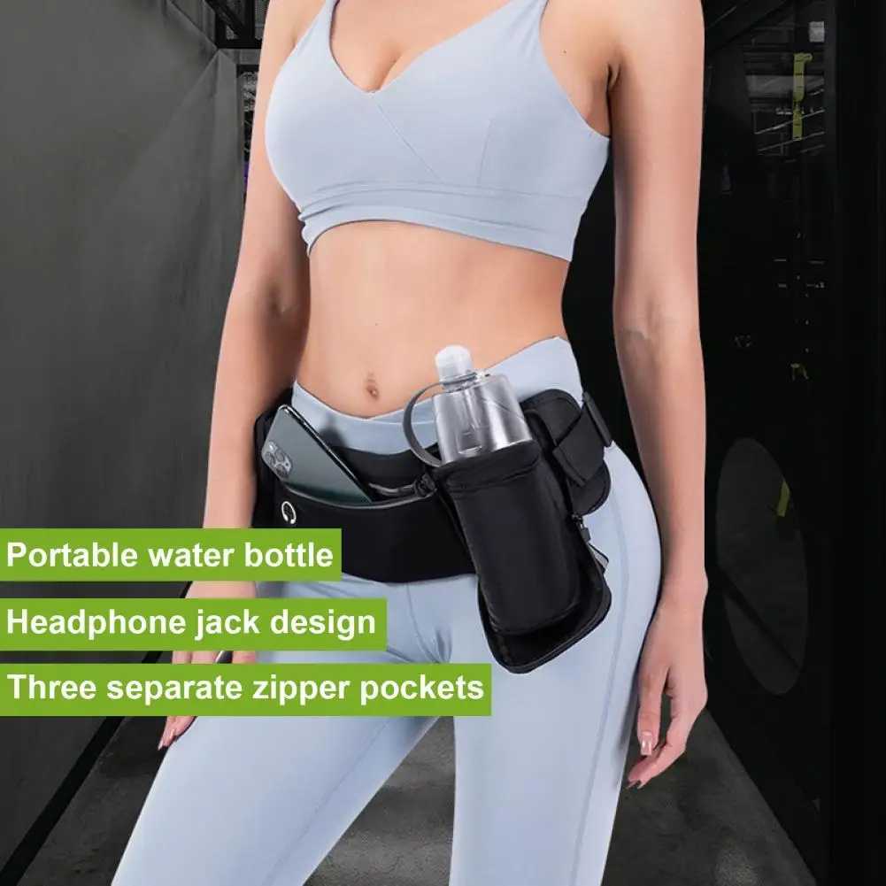 Large Capacity Waist Bag Solid Color Waterproof Phone Water Bottle Holder Fanny Pack for Outdoor Portable Convenient Waist Pack
Large Capacity Waist Bag Solid Color Waterproof Phone Water Bottle Holder Fanny Pack for Outdoor Portable Convenient Waist Pack