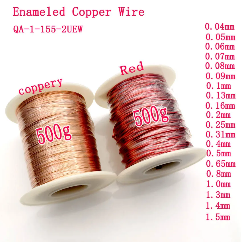 enameled wire 0.04-1.5mm qa-155-2uew direct welded enameled wire polyurethane enameled copper wire / 500g
enameled wire 0.04-1.5mm qa-155-2uew direct welded enameled wire polyurethane enameled copper wire / 500g