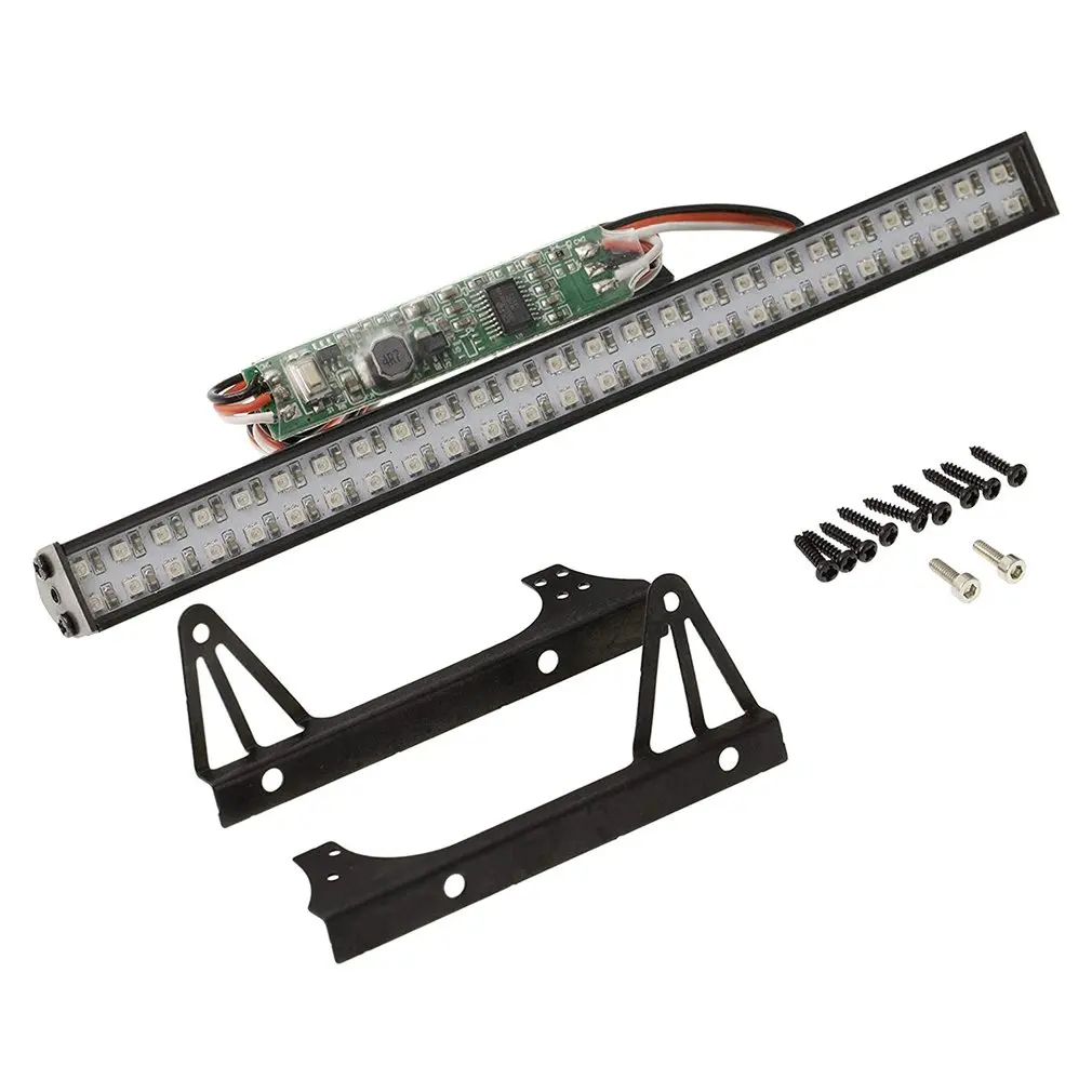 RC Simulation Model Car Roof Light Ramp Lamp Double Row Color Led Light Running Color Front Bar Led Light For 1/10 Car
RC Simulation Model Car Roof Light Ramp Lamp Double Row Color Led Light Running Color Front Bar Led Light For 1/10 Car