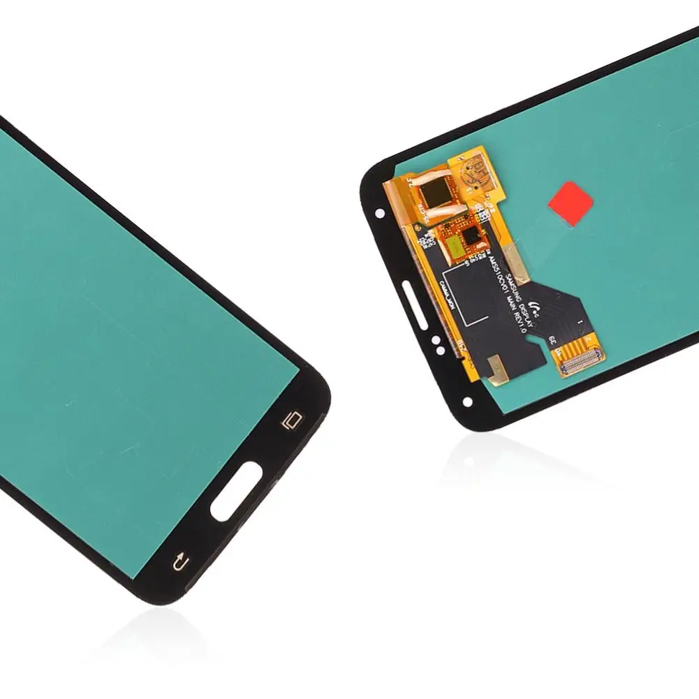 AMOLED LCD Display Touch Screen Digitizer Replacement Kit for Samsung Galaxy S5 LCD Display Touch Digitizer Assembly Repair Part
AMOLED LCD Display Touch Screen Digitizer Replacement Kit for Samsung Galaxy S5 LCD Display Touch Digitizer Assembly Repair Part