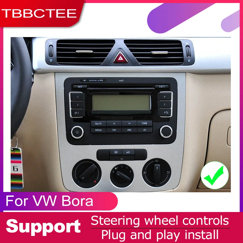 Для Volkswagen VW Bora 2005 ~ 2018 Автомобильная Мультимедийная система Android 2 DIN автомобильный