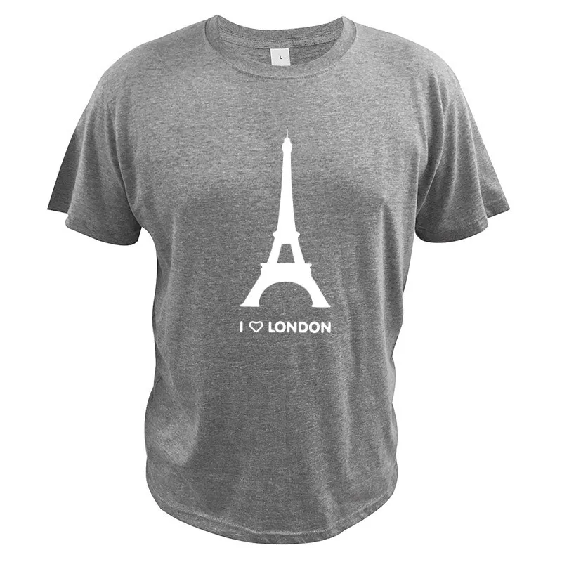 I Love London T shirt Eiffel Tower Funny Design FashionCotton Soft Hipster Camiseta
I Love London T shirt Eiffel Tower Funny Design FashionCotton Soft Hipster Camiseta