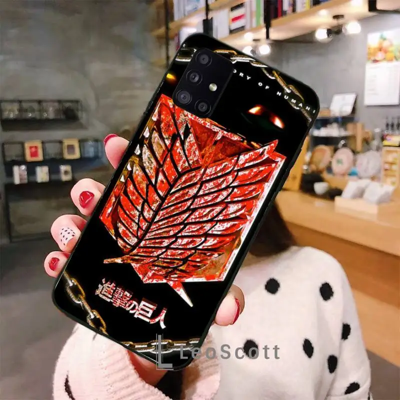 Ackerman Attack on Titan anime Phone Case For Samsung A32 A51 A52 A71 A50 A12 A21S S10 S20 S21 Plus Fe Ultra
Ackerman Attack on Titan anime Phone Case For Samsung A32 A51 A52 A71 A50 A12 A21S S10 S20 S21 Plus Fe Ultra