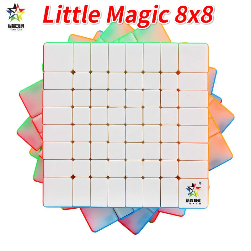 Yuxin 8x8 Little Magic Stickerless zhisheng 8x8x8Layer Professtional Zhisheng CubePuzzle 8x8x8 Children Kids Cubo Magico Gift
Yuxin 8x8 Little Magic Stickerless zhisheng 8x8x8Layer Professtional Zhisheng CubePuzzle 8x8x8 Children Kids Cubo Magico Gift