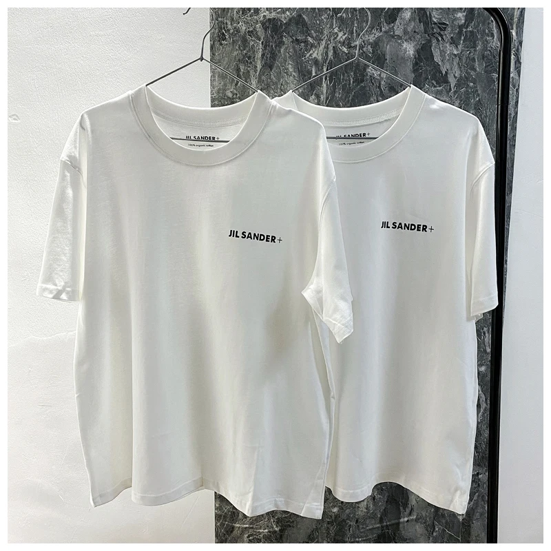 Футболка jil sander в Европейском стиле, модная рубашка из 100% хлопка с простым буквенным принтом, свободная с короткими рукавами для мужчин и жен...
Футболка jil sander в Европейском стиле, модная рубашка из 100% хлопка с простым буквенным принтом, свободная с короткими рукавами для мужчин и жен...