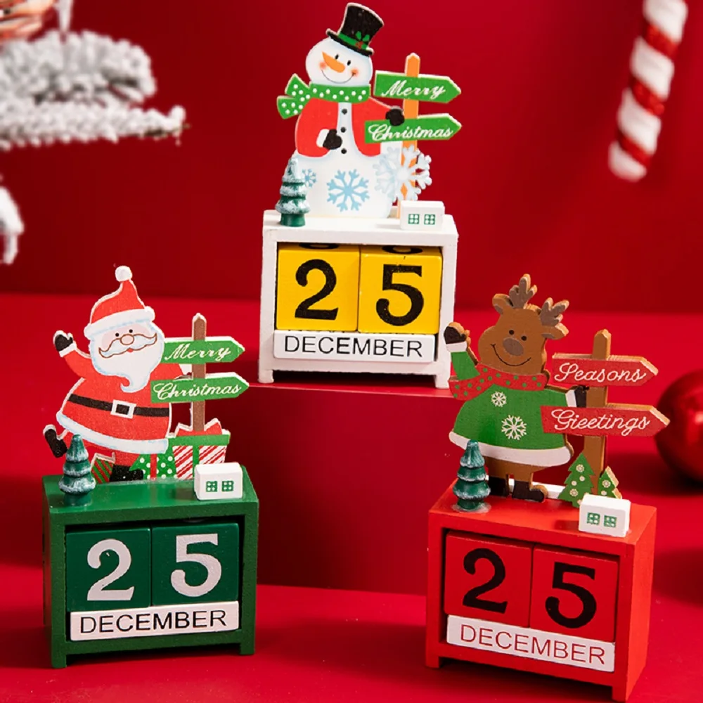 Wooden Christmas Advent Calendar Countdown Ornament Merry Christmas Decoration for Home 2022 Navidad New Year Gift for Kids Noel
Wooden Christmas Advent Calendar Countdown Ornament Merry Christmas Decoration for Home 2022 Navidad New Year Gift for Kids Noel