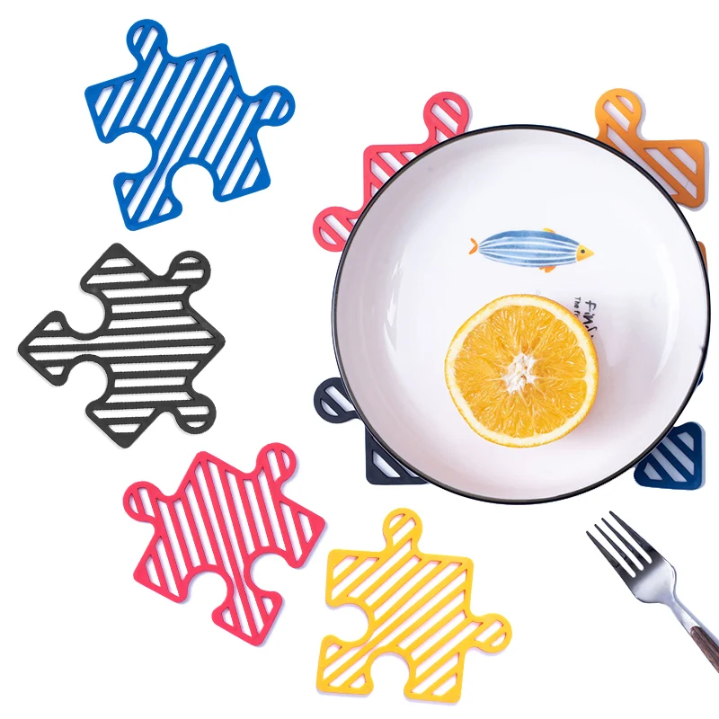 Silicone heat insulation pad-Nordic style silicone placemat tea coaster, free splicing style, Heat-resistant silicone-TPE
Silicone heat insulation pad-Nordic style silicone placemat tea coaster, free splicing style, Heat-resistant silicone-TPE