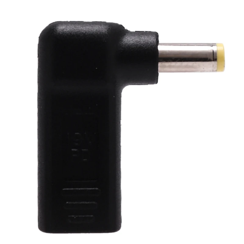 USB 3 1 type C в DC 19V 5 5x1 7mm адаптер PD эмулятор триггер 90 градусов под углом для
