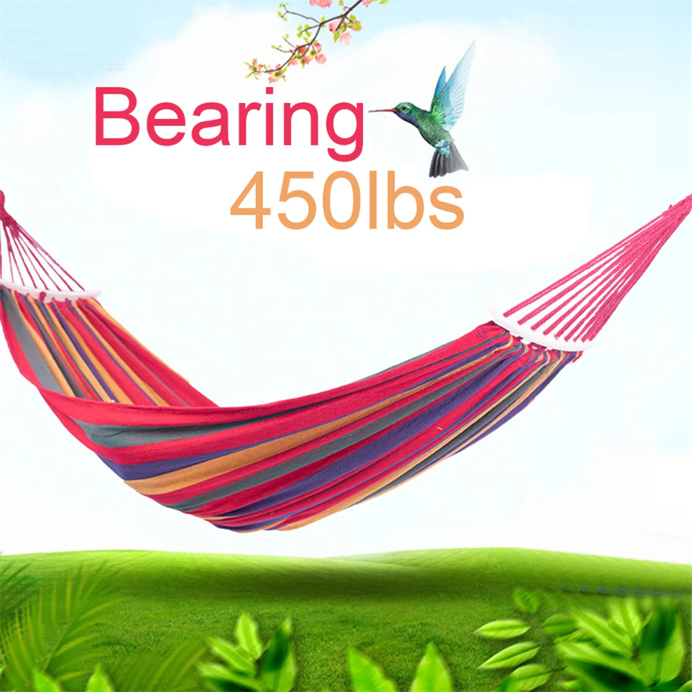 Double Hammock 450 Lbs Portable Travel Camping Hanging Hammock Swing Lazy Chair Canvas Hammocks
Double Hammock 450 Lbs Portable Travel Camping Hanging Hammock Swing Lazy Chair Canvas Hammocks
