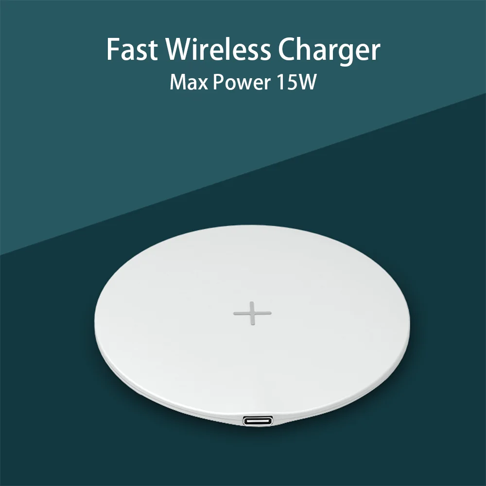 New Simple 15W Qi Wireless Charger For iPhone 12 11 Pro Xs Max Mini X Xr 8 Induction Fast Wireless Charging For Samsung Xiaomi
New Simple 15W Qi Wireless Charger For iPhone 12 11 Pro Xs Max Mini X Xr 8 Induction Fast Wireless Charging For Samsung Xiaomi