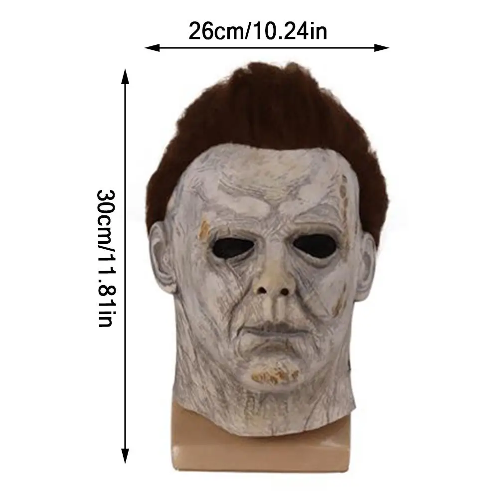 1PCS Halloween Michael Myers Mask Scary Mask Headgear Cosplay Props Demon Mask Headgear Accessory #
1PCS Halloween Michael Myers Mask Scary Mask Headgear Cosplay Props Demon Mask Headgear Accessory #