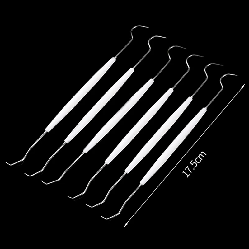 10Pcs/lot Double Ends Dentist Teeth Clean Hygiene Explorer Probe Hook Pick Stainless Steel Dental Tool
10Pcs/lot Double Ends Dentist Teeth Clean Hygiene Explorer Probe Hook Pick Stainless Steel Dental Tool