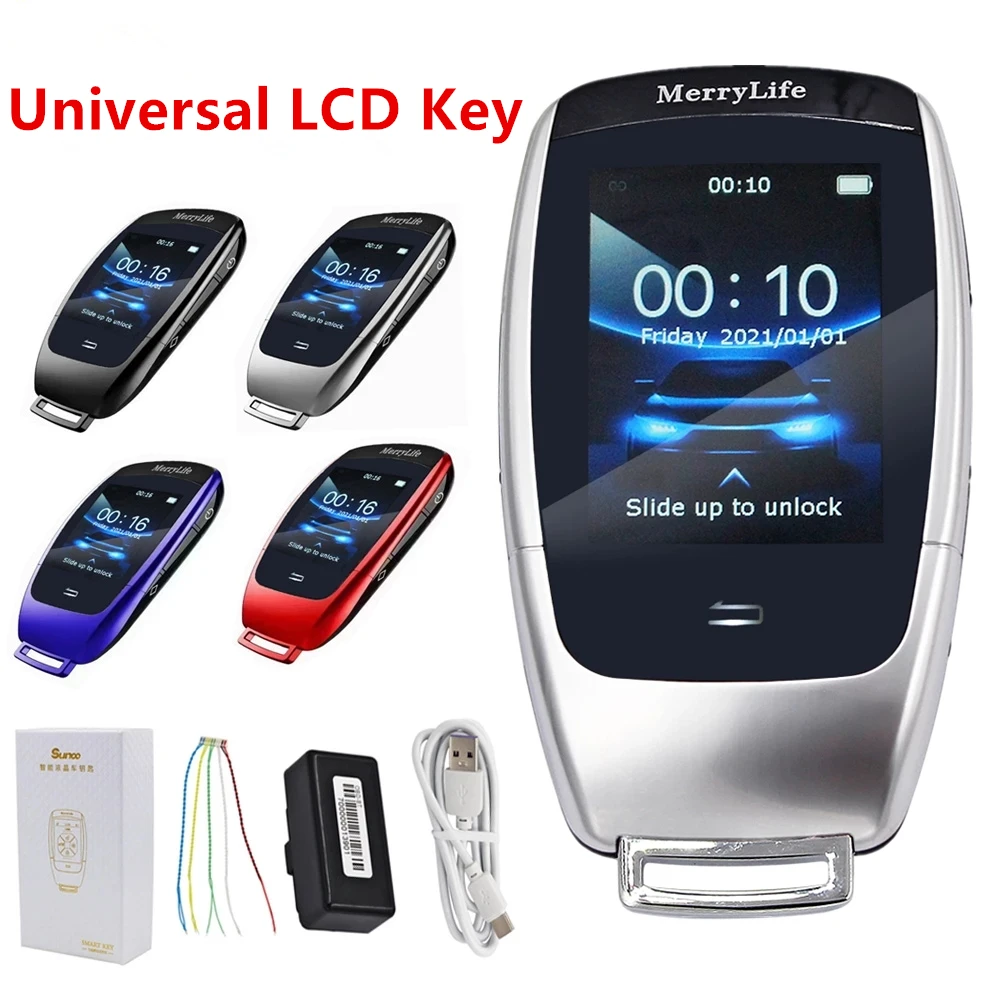 Modified LCD Screen Car Smart Remote Key for BMW for Benz for VW for Audi Hyundai KIA Lexus Ford All Cars With Keyless Entry
Modified LCD Screen Car Smart Remote Key for BMW for Benz for VW for Audi Hyundai KIA Lexus Ford All Cars With Keyless Entry