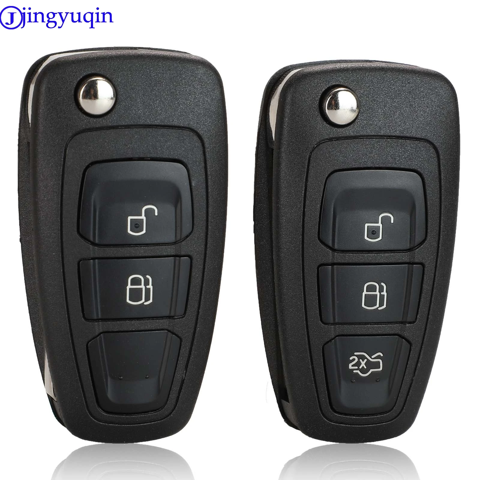 Чехол для ключа с дистанционным управлением jingyuqin Ford Ranger 2011 2012 2013 2014 2015 2 кнопки HU101