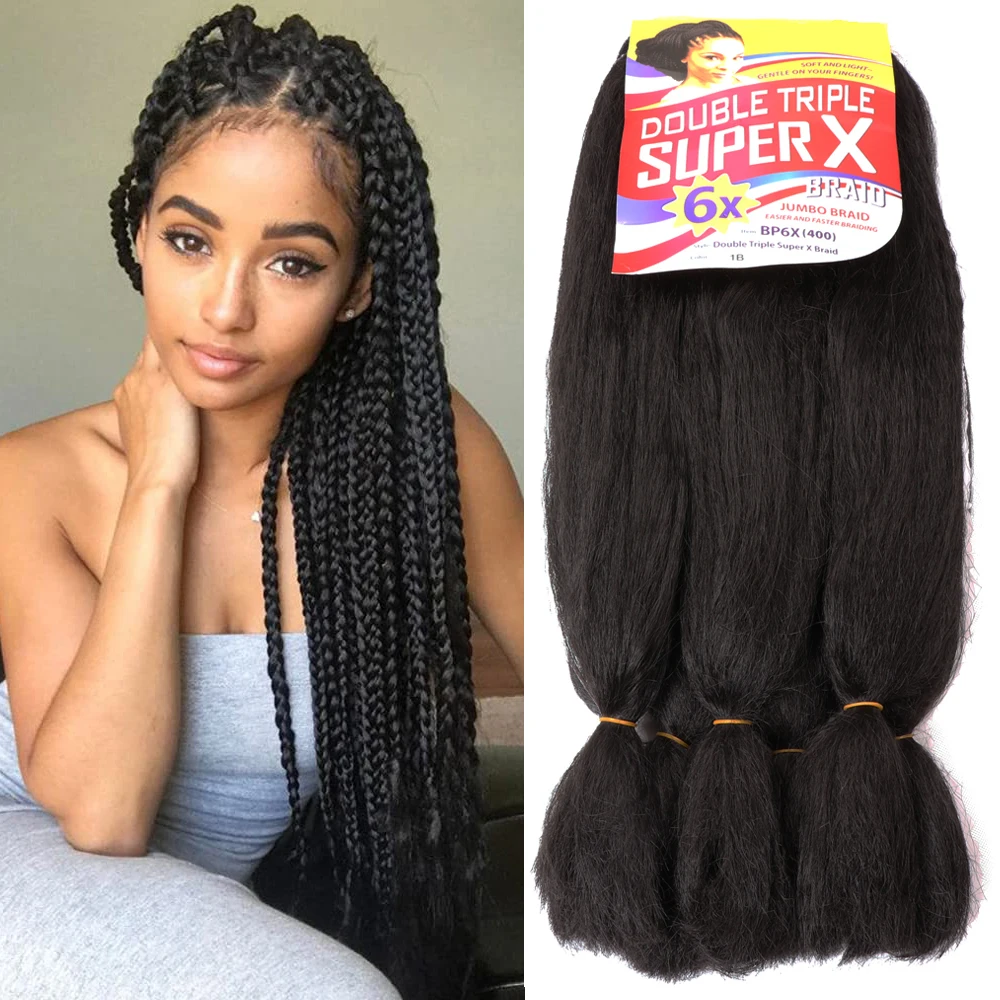 Dansama 24Inch 400g Yaki Jumbo Braids Hair Extensions Afro Synthetic Hair Easy Braiding Straight Pre Stretched Braiding Hair
Dansama 24Inch 400g Yaki Jumbo Braids Hair Extensions Afro Synthetic Hair Easy Braiding Straight Pre Stretched Braiding Hair