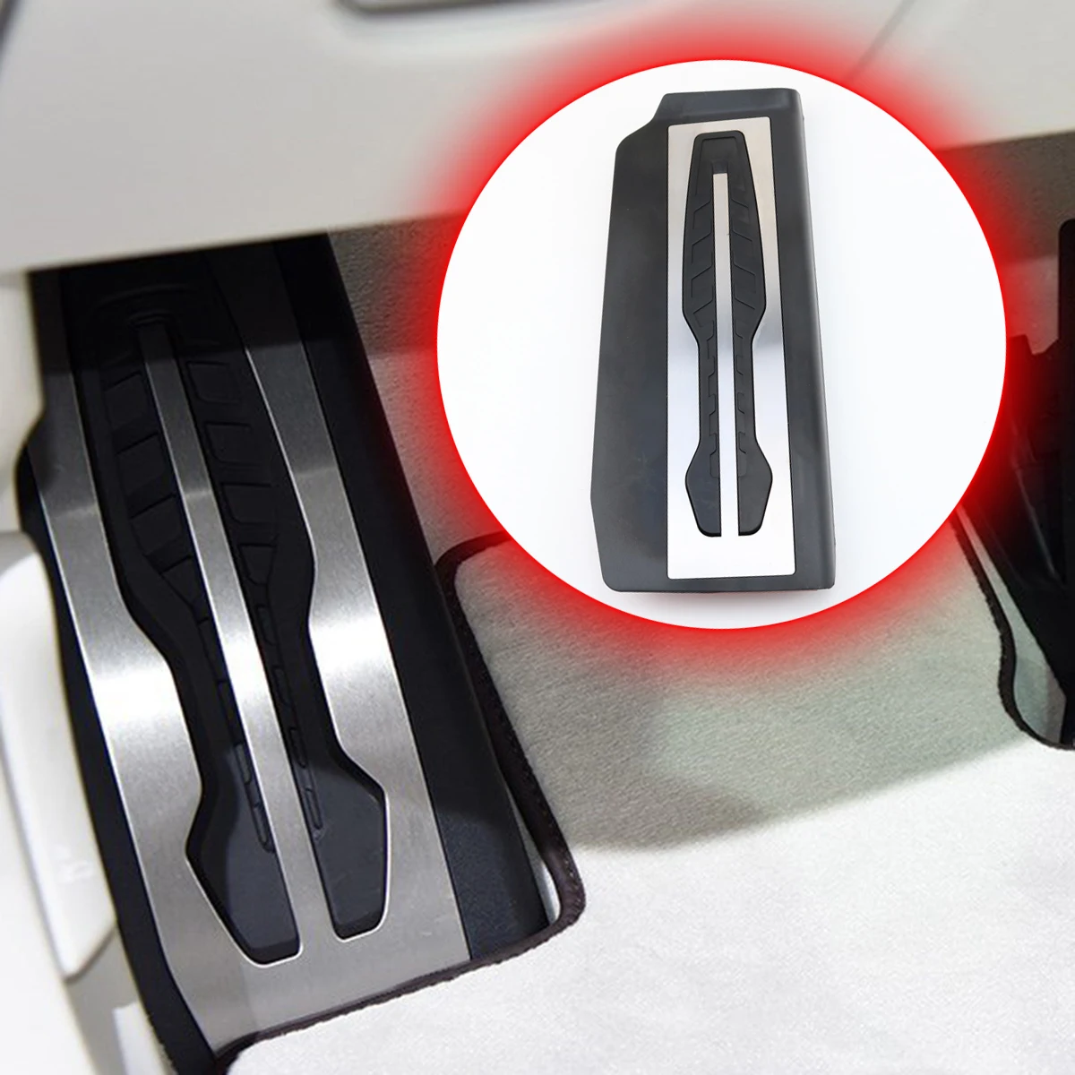 Противоскользящие ножная педаль подстилка, напольный коврик для покрытия части отделка Подходит для BMW серий 7 G11 G12 2016-2020 аксессуары для укр...
Противоскользящие ножная педаль подстилка, напольный коврик для покрытия части отделка Подходит для BMW серий 7 G11 G12 2016-2020 аксессуары для укр...