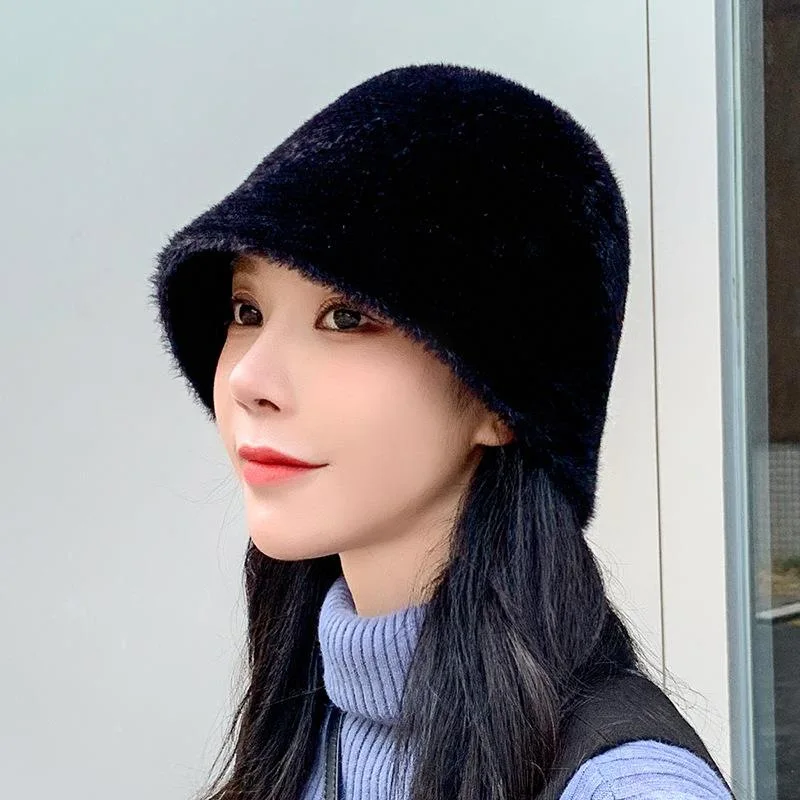 2020 Hat winter women's fashion Solid color rabbit fur hat bucket cap fisherman's hat retro knitted wool basin Bucket Hat
2020 Hat winter women's fashion Solid color rabbit fur hat bucket cap fisherman's hat retro knitted wool basin Bucket Hat